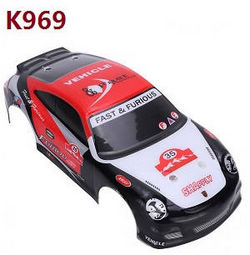 Shcong Wltoys K969 K979 K989 K999 P929 P939 RC Car accessories list spare parts car shell (K969)