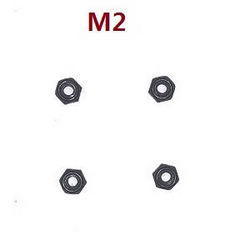 Shcong Wltoys XK 284131 RC Car accessories list spare parts M2 nuts for fixing the tire
