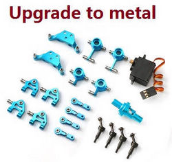 Shcong Wltoys K969 K979 K989 K999 P929 P939 RC Car accessories list spare parts upgrade to metal parts set B - Click Image to Close