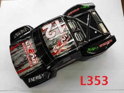 Shcong Wltoys L333 L343 L353 RC Car accessories list spare parts upper cover (L353 Black)
