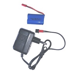 Shcong Wltoys L333 L343 L353 RC Car accessories list spare parts 6.4V charger and 6.4V 320mAh battery set - Click Image to Close