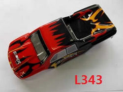 Shcong Wltoys L333 L343 L353 RC Car accessories list spare parts upper cover (L343 Red)