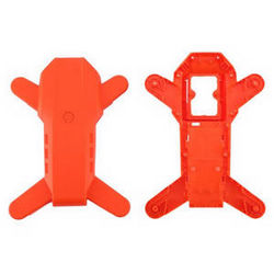 Shcong LI YE ZHAN TOYS LYZRC L900 Pro RC Drone accessories list spare parts upper and lower cover Orange