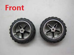 Shcong Wltoys 2019 L929 RC Car accessories list spare parts Front wheel (Left + Right)