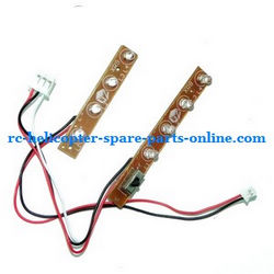 Shcong LH-1107 helicopter accessories list spare parts side LED bar set