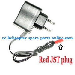Shcong LH-1108 LH-1108A LH-1108C RC helicopter accessories list spare parts charger (Red JST plug)