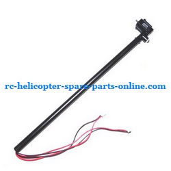Shcong LH-1108 LH-1108A LH-1108C RC helicopter accessories list spare parts tail big pipe + tail motor + tail motor deck + tail LED light (set)