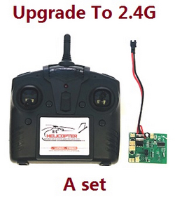 Shcong LH-1201 RC helicopter accessories list spare parts upgrade to 2.4G transmitter + PCB board (A set)