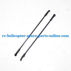 Egofly HAWKSPY LT-711 LT-713 RC helicopter accessories list spare parts tail support bar (black) - Click Image to Close
