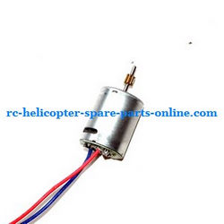 Egofly HAWKSPY LT-711 LT-713 RC helicopter accessories list spare parts main motor (Blue-Red long wire)