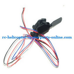 Shcong Egofly HAWKSPY LT-712 RC helicopter accessories list spare parts tail blade + tail motor + tail motor deck (set)