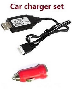 Shcong JJRC M02 RC Aircraft drone accessories list spare parts car charger with USB charger wire 11.1V - Click Image to Close