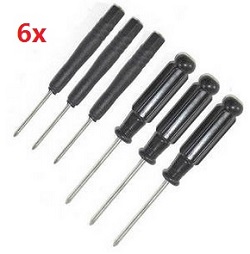MJX Bugs 18 pro B18pro cross screwdriver (3*Small + 3*Big 6PCS)