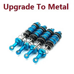 MJX Hyper Go 14209 MJX 14210 upgrade to metal shock absorber (Blue)