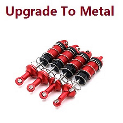 MJX Hyper Go 14209 MJX 14210 upgrade to metal shock absorber (Red)