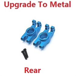 MJX Hyper Go 14209 MJX 14210 upgrade to metal rear hubs Blue