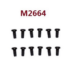 MJX Hyper Go 14209 MJX 14210 round head screws M2664