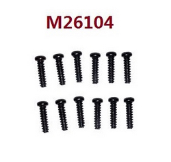MJX Hyper Go 14209 MJX 14210 round head screws M26104