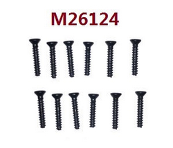 MJX Hyper Go 14209 MJX 14210 countersunk flat head screws M26124