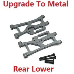 MJX Hyper Go 14209 MJX 14210 upgrade to metal rear lower suspension arms Titanium color
