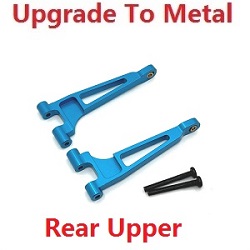 MJX Hyper Go 14209 MJX 14210 upgrade to metal rear upper suspension arms Blue
