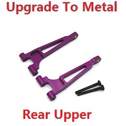 MJX Hyper Go 14209 MJX 14210 upgrade to metal rear upper suspension arms Purple