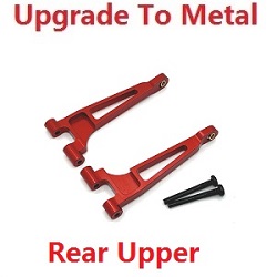MJX Hyper Go 14209 MJX 14210 upgrade to metal rear upper suspension arms Red