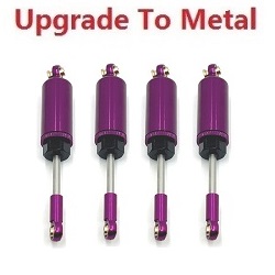 MJX Hyper Go 14209 MJX 14210 upgrade to metal hydraulic shock absorber Purple