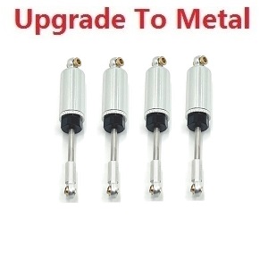 MJX Hyper Go 14209 MJX 14210 upgrade to metal hydraulic shock absorber Silver