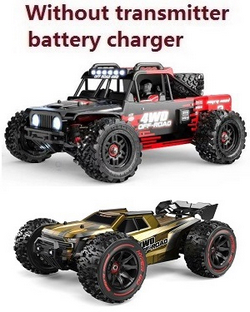MJX Hyper Go 14209 MJX 14210 RC Car without transmitter battery charger etc. Red + Gold