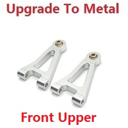 MJX Hyper Go 14301 MJX 14302 14303 front upper swing arm upgrade to metal Silver