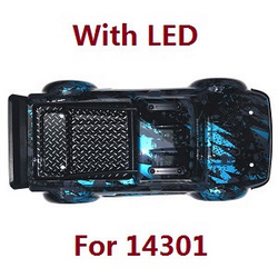 MJX Hyper Go 14301 MJX 14302 14303 car shell with LED module assembly for 14301 - Click Image to Close