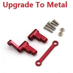MJX Hyper Go 14301 MJX 14302 14303 upgrade to metal steering module (Red)