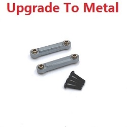 MJX Hyper Go 14301 MJX 14302 14303 upgrade to metal steering connect bar Titanium color