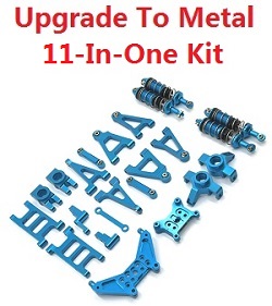 MJX Hyper Go 14301 MJX 14302 upgrade to metal parts kit 11-In-One Blue
