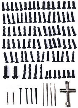 MJX Hyper Go 14301 MJX 14302 screws set + iron bar + hexagon wrench