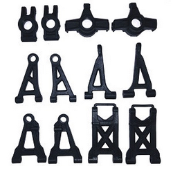 MJX Hyper Go 14301 MJX 14302 14303 front and rear swing arm set + rear fixed seat + front steering seat