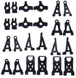 MJX Hyper Go 14301 MJX 14302 14303 front and rear swing arm set + rear fixed seat + front steering seat 2sets