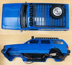 MN Model MN-78 MN78 total car shell module with LED Blue
