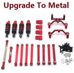 MN Model MN-90 MN-91 MN-90K MN-91K D90 pull bar group + steering connect bar + pull bar seat + shock absorber (upgrade to metal) Red