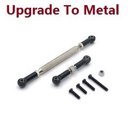 MN Model MN-98 MN98 steering connect bar (upgrade to metal) Black