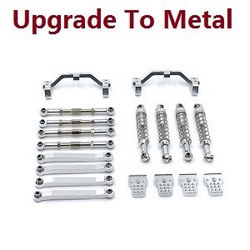 MN Model MN-98 MN98 pull bar group + pull bar seat + shock absorber (upgrade to metal) Silver