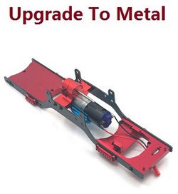 MN Model MN-99 MN-99S MN99A MN99SA MN99SF MN99S-1 MN-99SK D90 main frame + front steering module + main motor module + rear bumper (upgrade to metal) Red