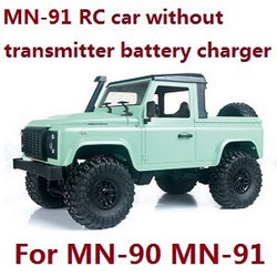 MN Model MN-90 MN-91 RC Car without transmitter,battery,charger. Green