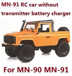 MN Model MN-90 MN-91 RC Car without transmitter,battery,charger. Yellow