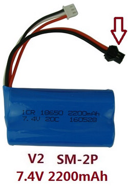 MN Model MN-90 MN-91 MN-90K MN-91K D90 upgrade to 7.4V 2200mAh battery (V2 SM-2P) - Click Image to Close