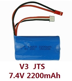 MN Model MN-90 MN-91 MN-90K MN-91K D90 7.4V 2200mAh battery (V3 JST) - Click Image to Close