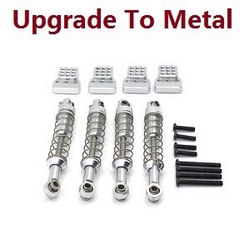 MN Model MN-98 MN98 shock absorber (upgrade to metal) Silver