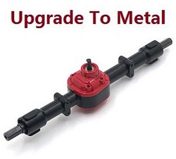 MN Model MN-98 MN98 rear axle assembly (upgrade to metal) Black - Click Image to Close