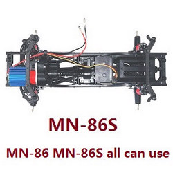 MN Model G500 MN-86 MN-86S MN86 MN86S car frame body assembly with motor module and SERVO + front and rear wave box module (MN-86S)